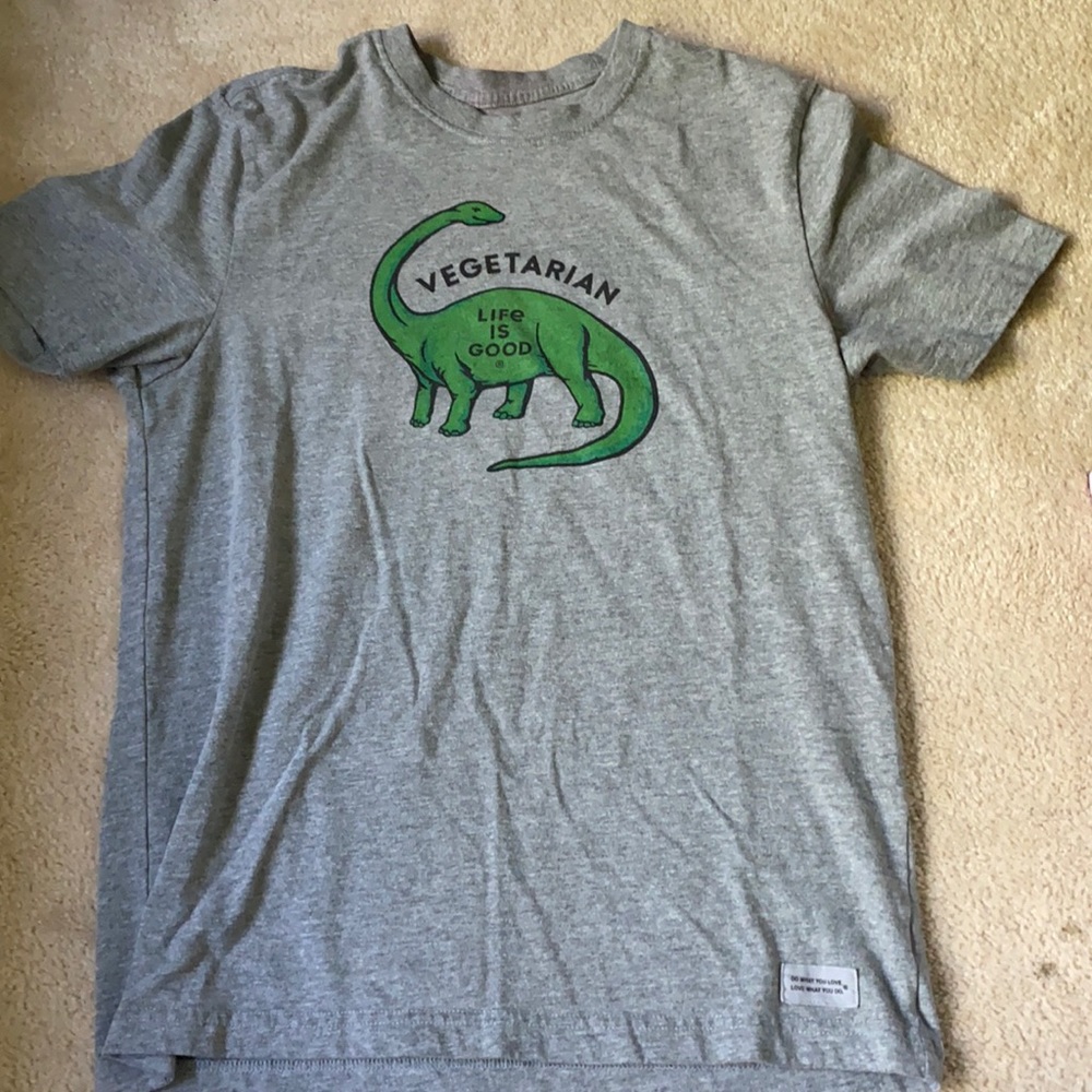 Life is good crusher tee